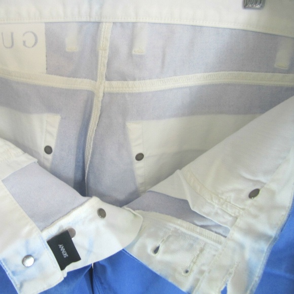 Gucci Blue Dyed Twill Straight Leg Pants NWT - Picture 6 of 6